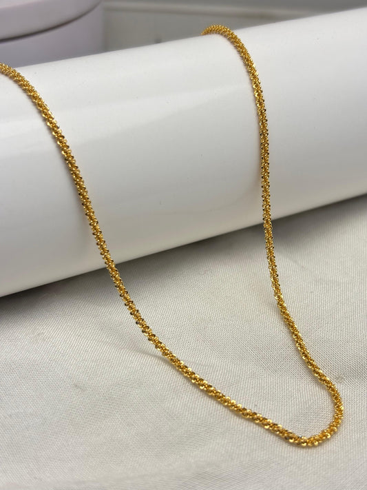 Beaded Link Chain | 3 years guarantee | best for daily wear