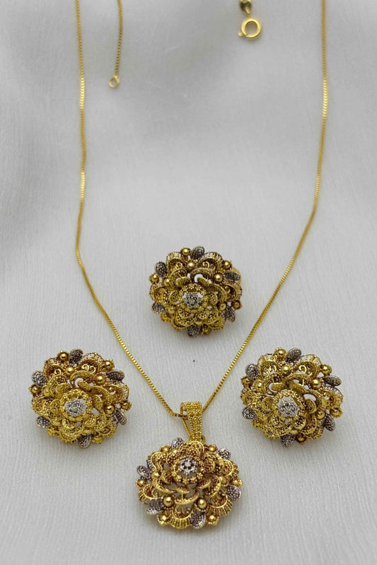 Regal Rose Gold plated set