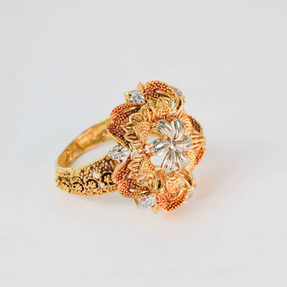 Golden Chrysanthe Ring