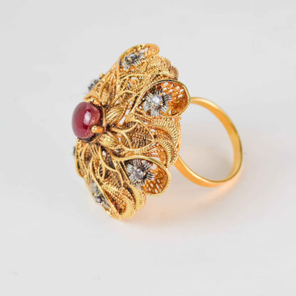 Gold plated Saroona Ring