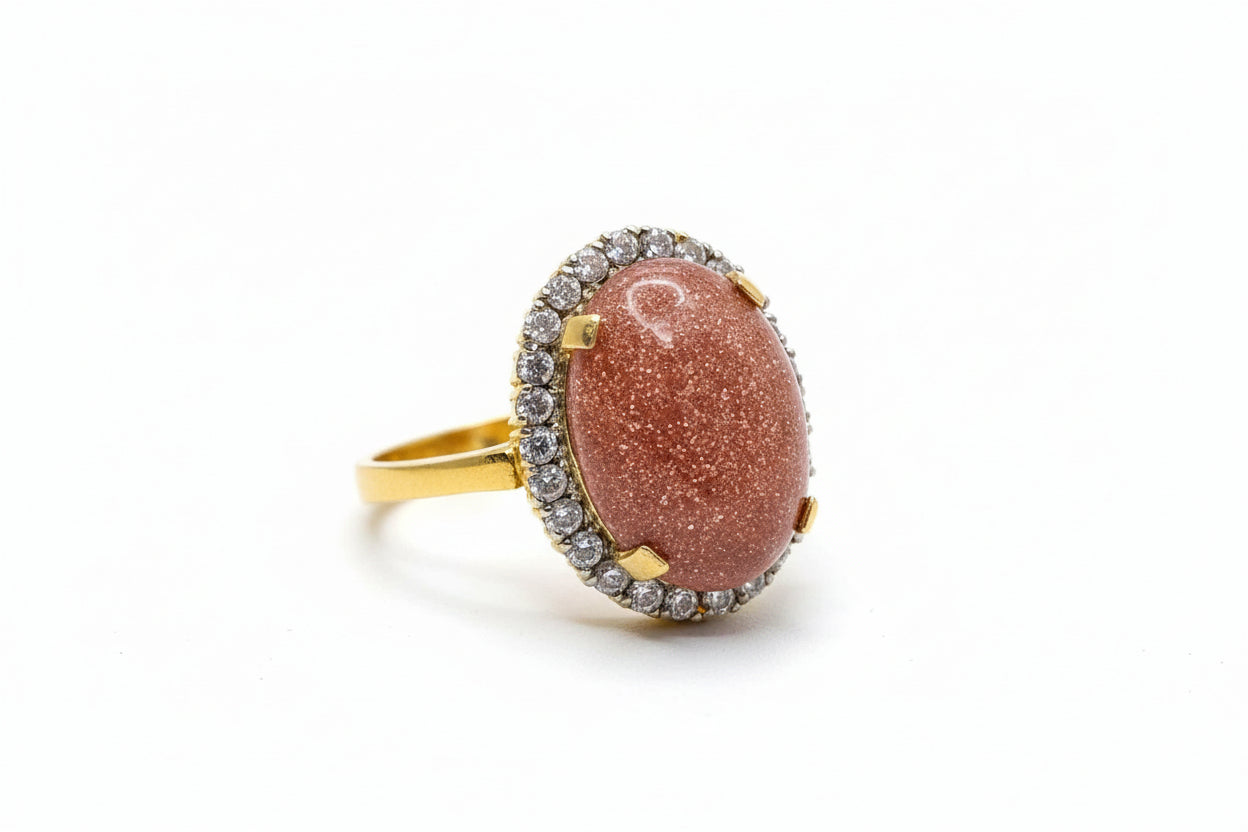 Beautiful sangstar stone ring