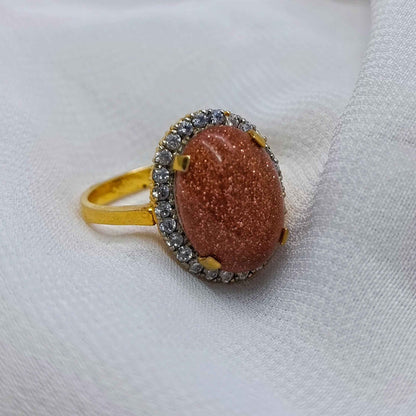 Beautiful sangstar stone ring