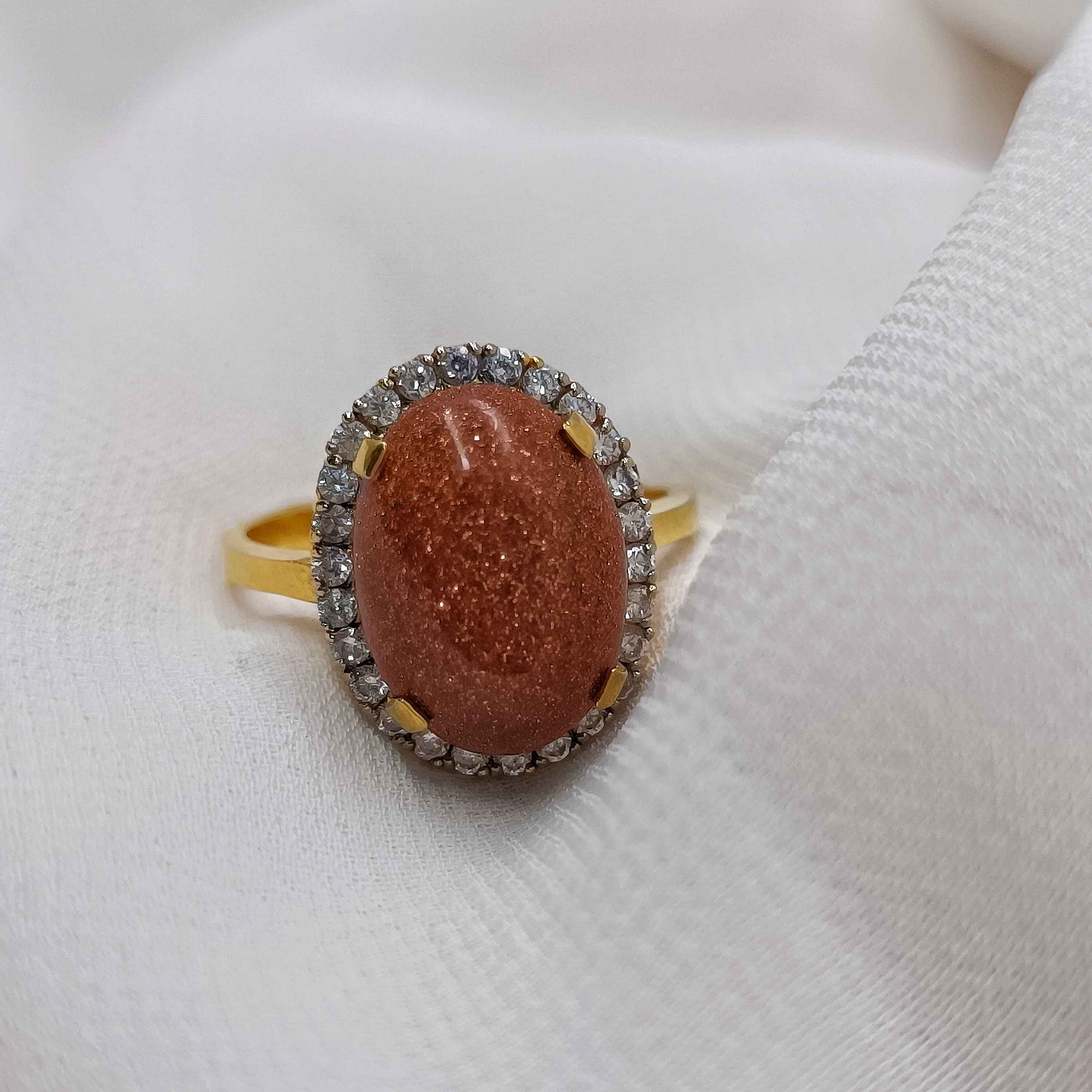 Beautiful sangstar stone ring