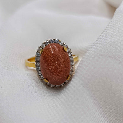 Beautiful sangstar stone ring