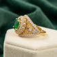 Royal Emerald Green Stone Ring