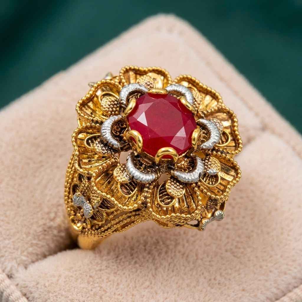 Beuifull Gold Plated Ring