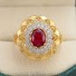 Zarkhush Gold Plated Ring