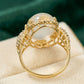 Women's White Aqeeq Ring