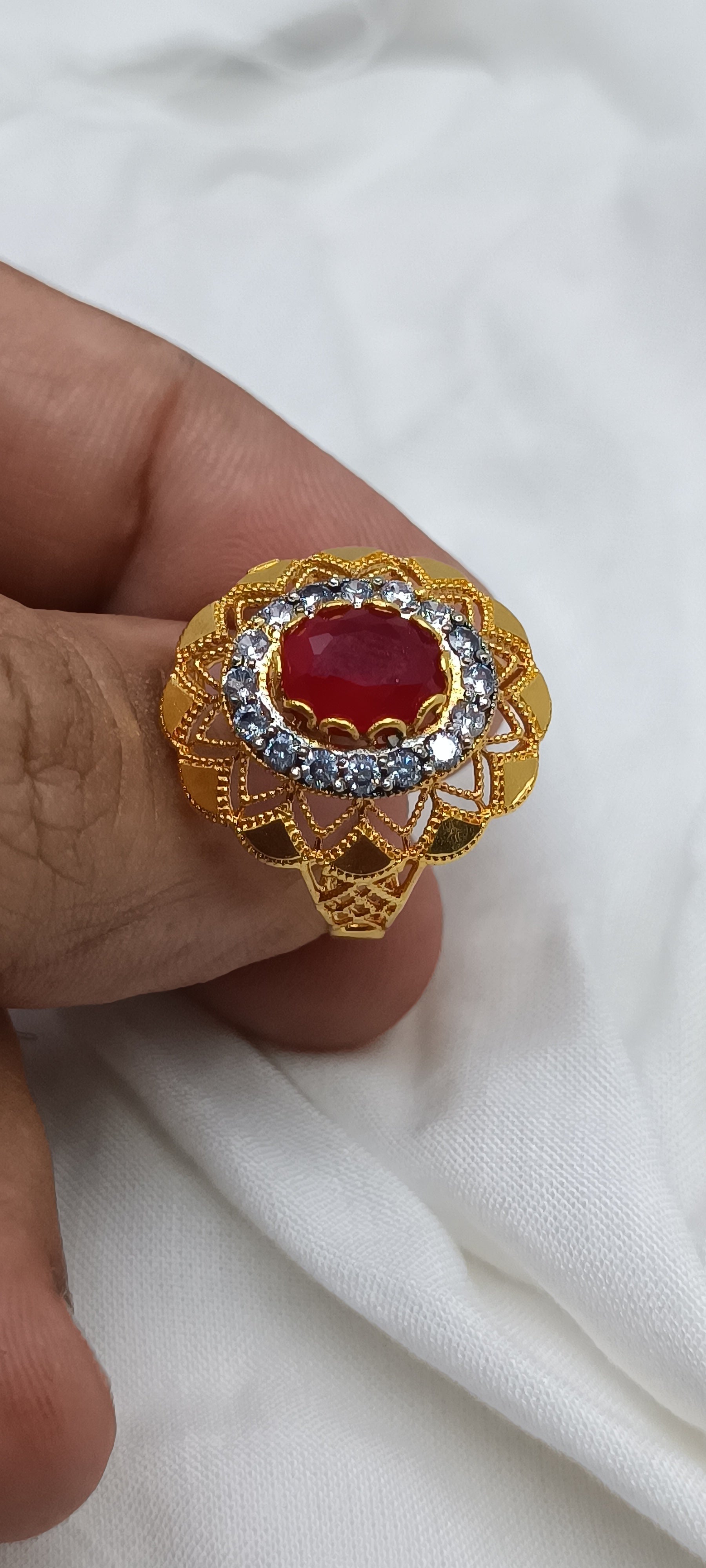 Beautiful Zarkhush Ring 100