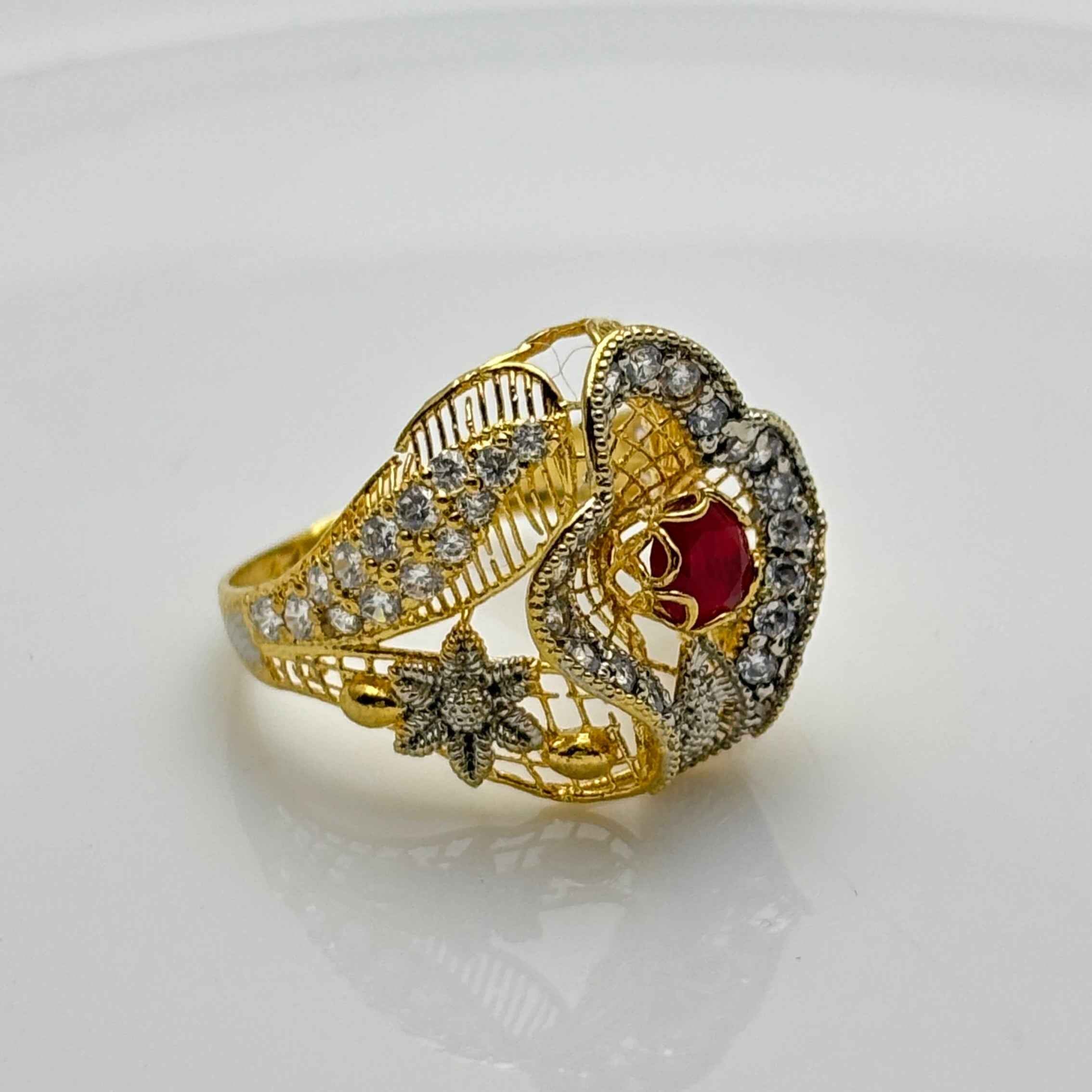 Gold-Plated Lal-e-Taj Ring