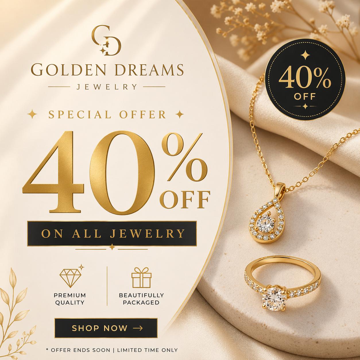 40 % off