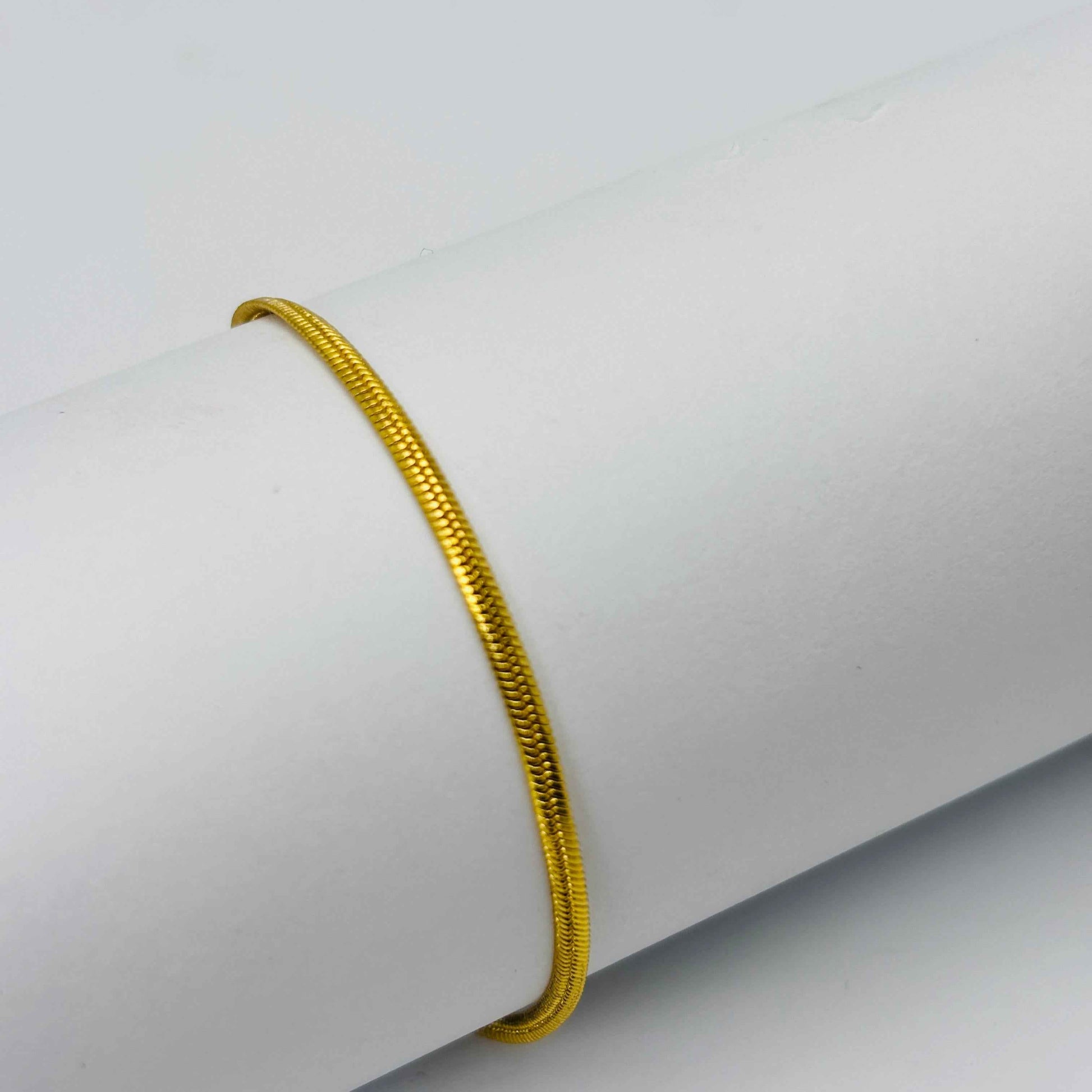 Golden Sleek Snake Chain ZG-07
