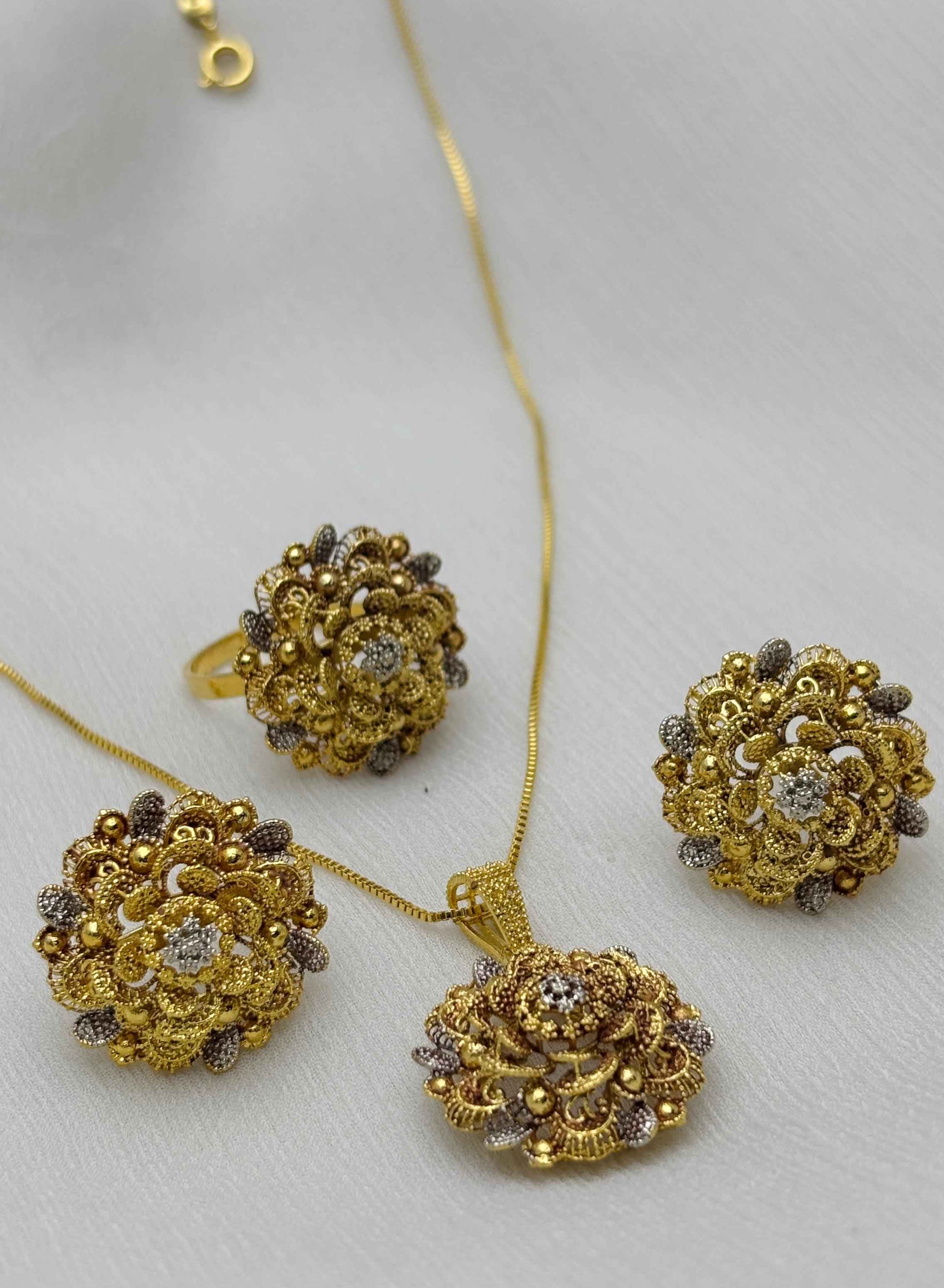 Regal Rose Gold plated set