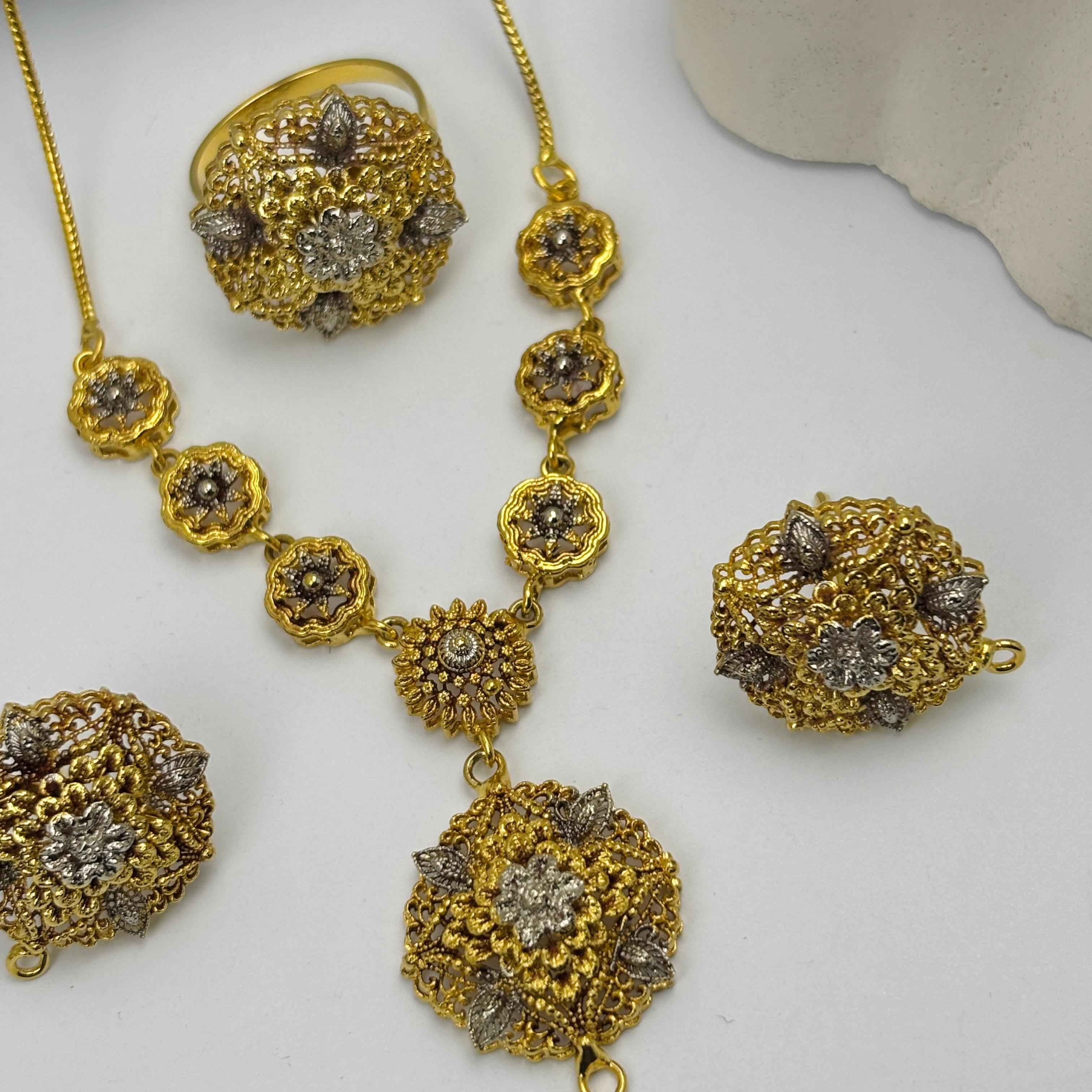 Gold plated mala set