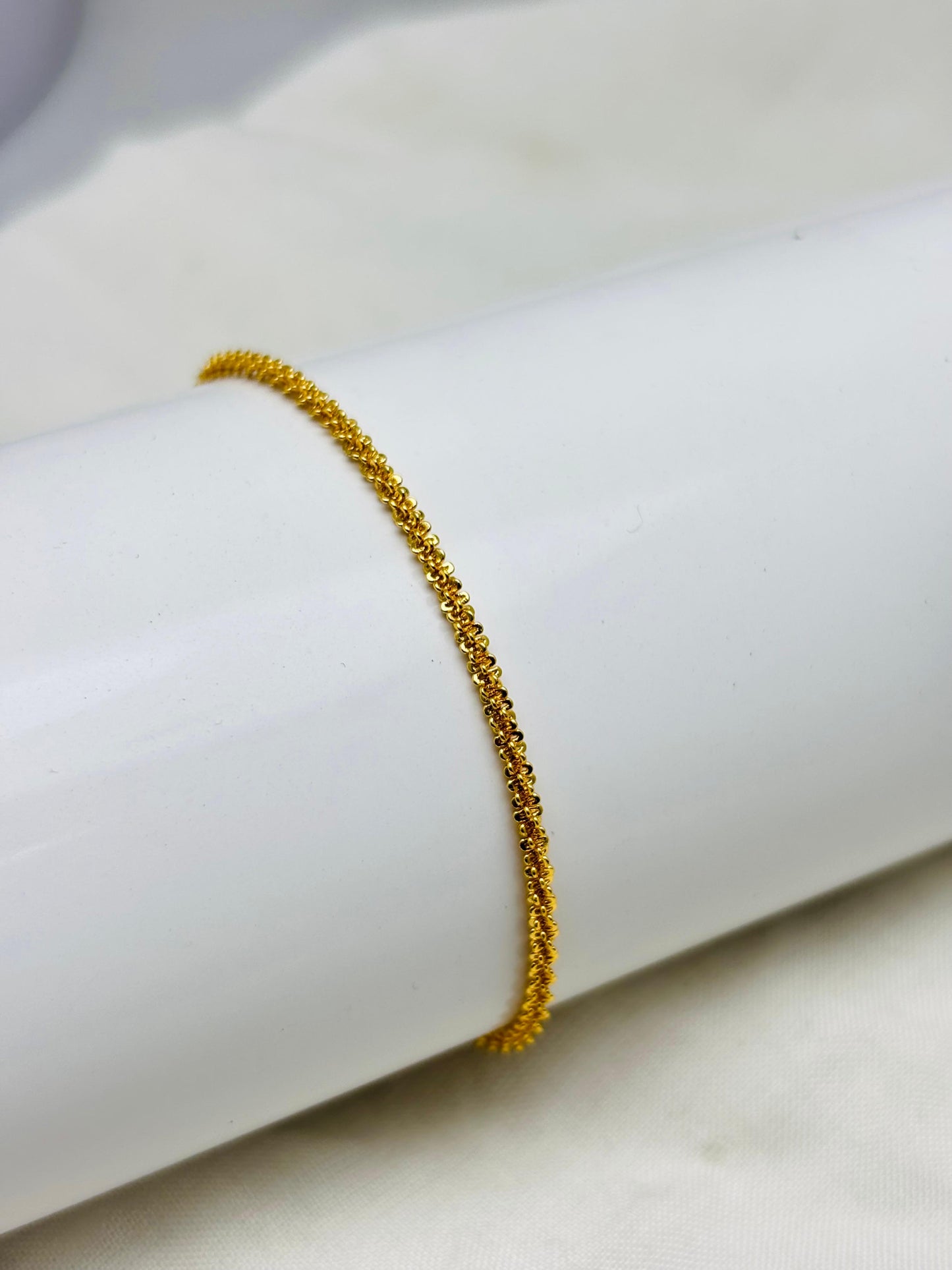 Beaded Link Chain | 3 years guarantee | best for daily wear