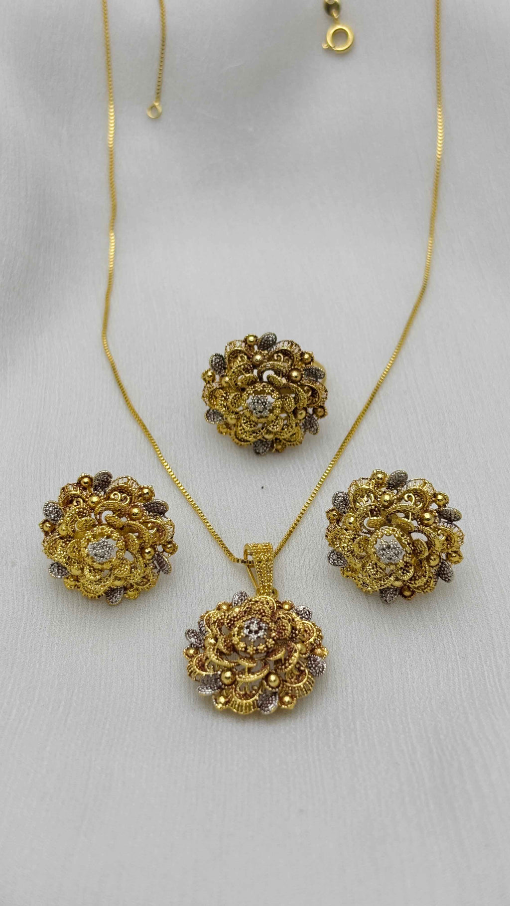 Regal Rose Gold plated set