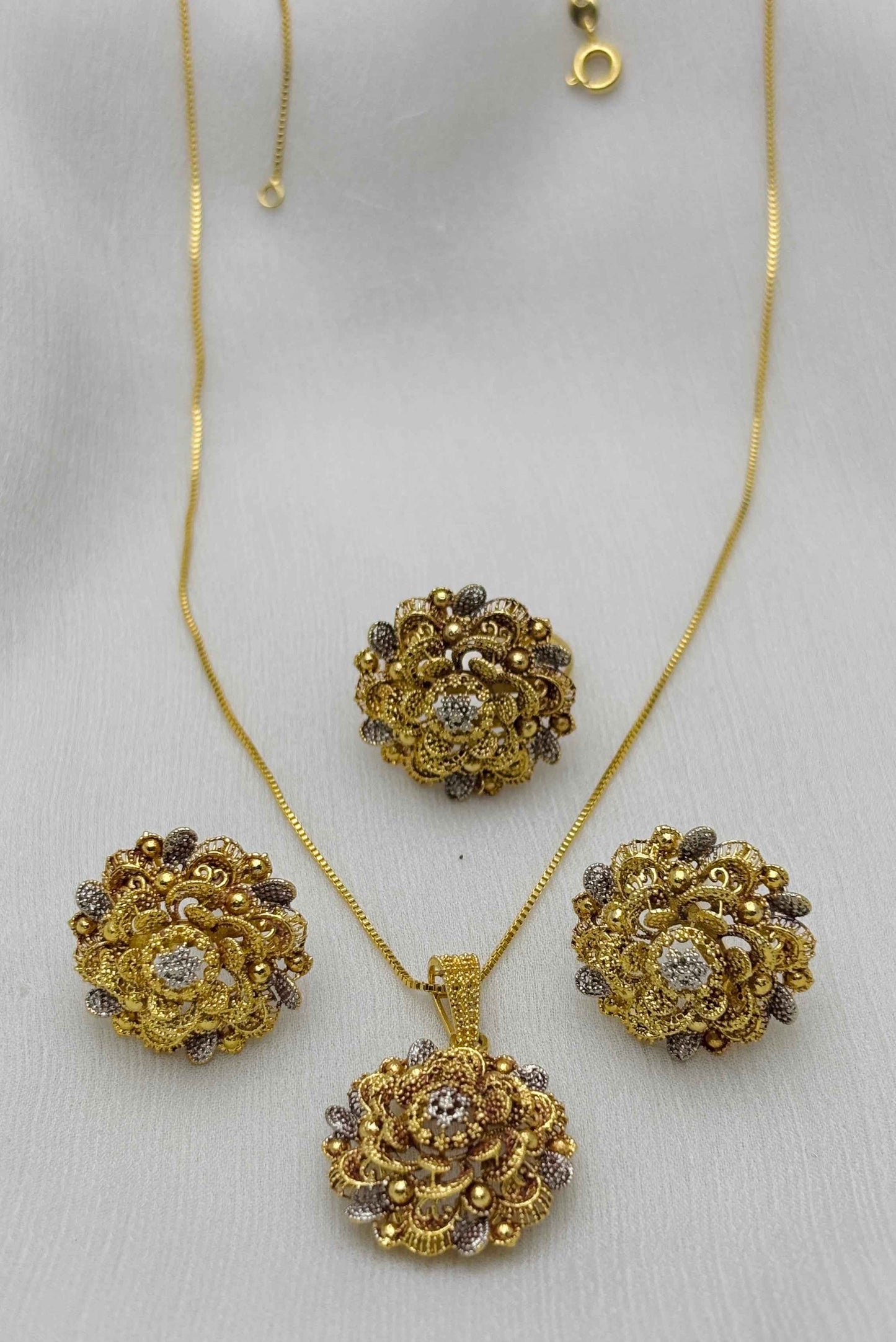 Regal Rose Gold plated set