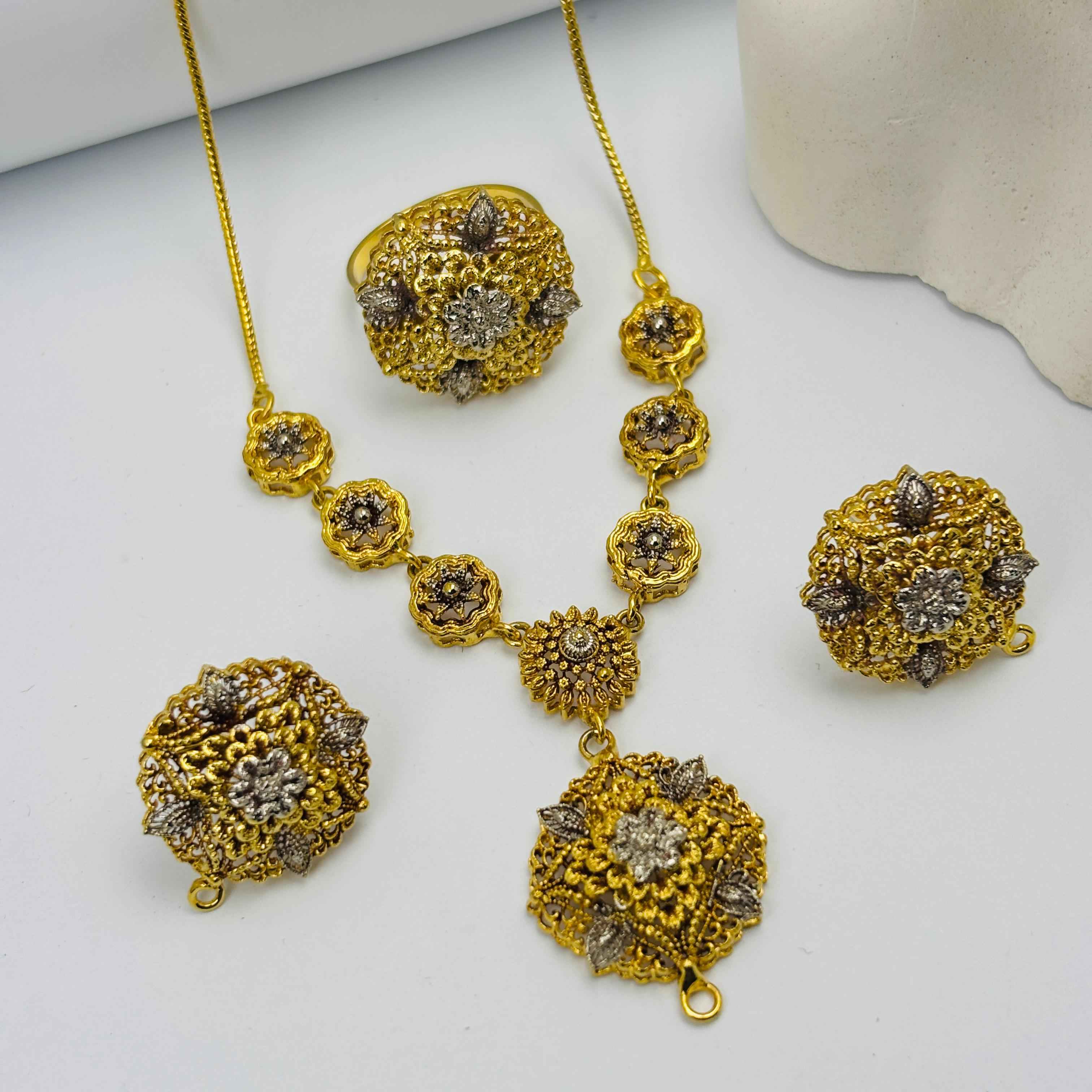 Gold plated mala set