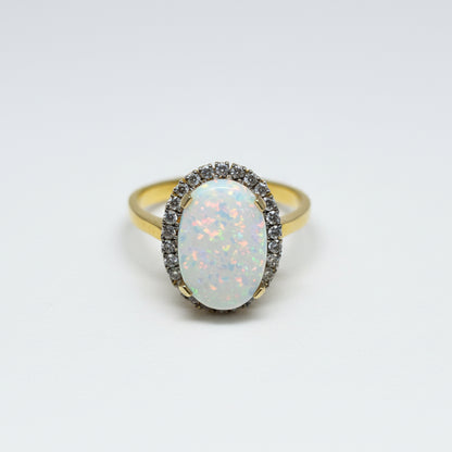 Original Opal Stone Ring
