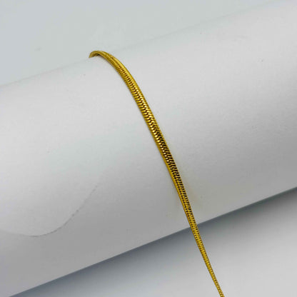 Golden Sleek Snake Chain ZG-07