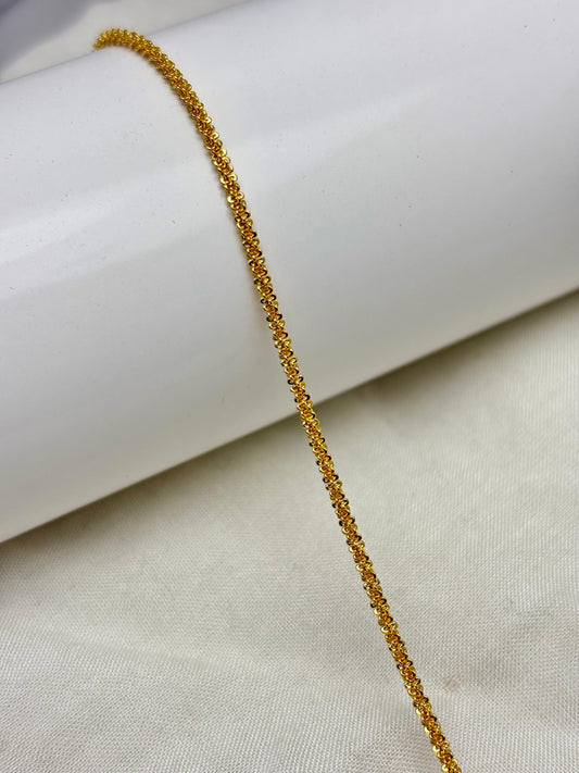 Beaded Link Chain | 3 years guarantee | best for daily wear