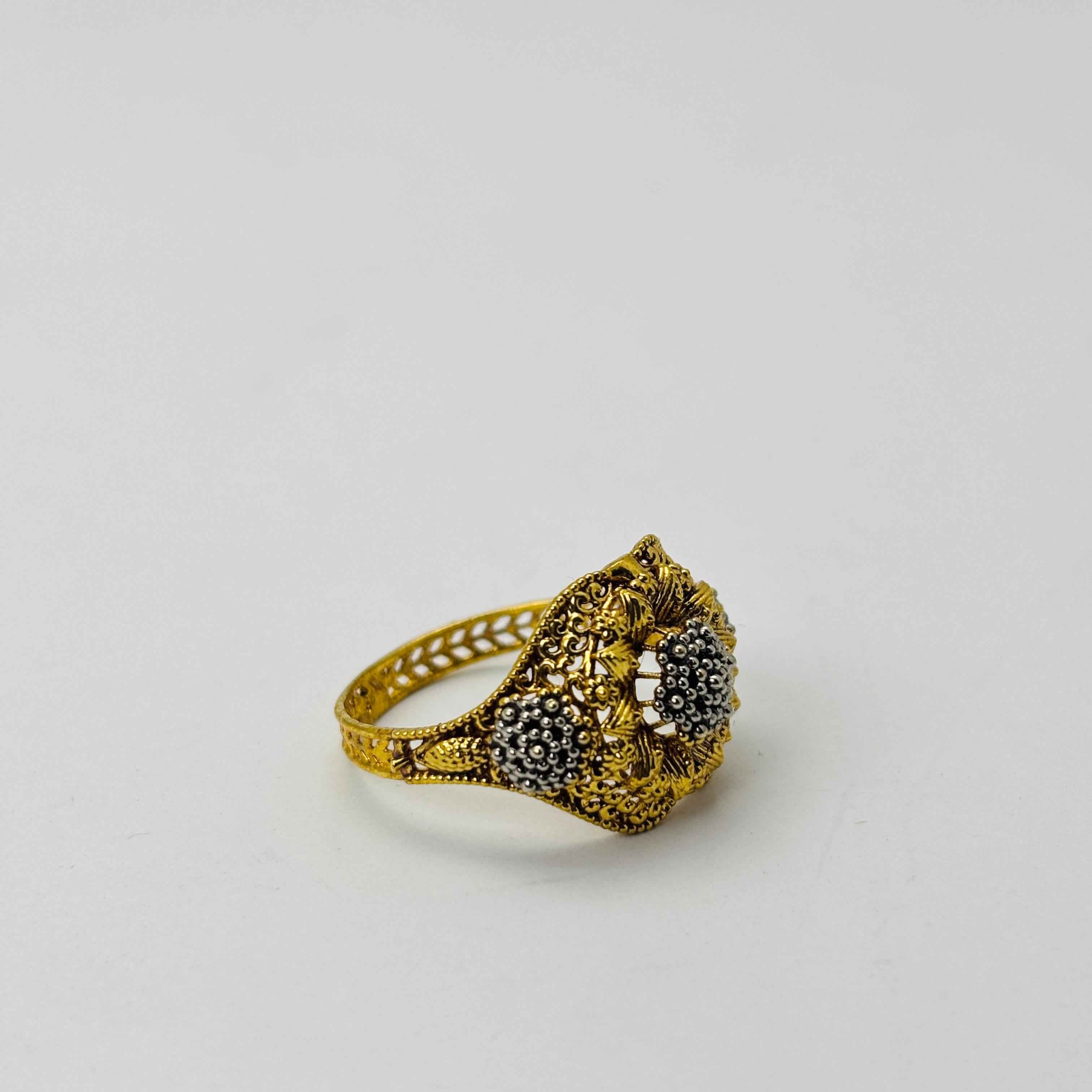 Gold Plated Traditional ring